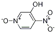 3-Hydroxy-4-nitropyridine N-oxide Struktur