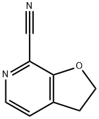 Furo[2,3-c]pyridine-7-carbonitrile, 2,3-dihydro- (9CI) Struktur