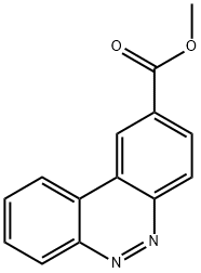 Benzo[c]cinnoline-2-carboxylic acid methyl ester Struktur