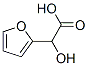 alpha-hydroxyfuran-2-acetic acid Struktur