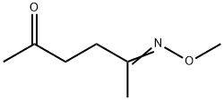 2,5-Hexanedione, mono(O-methyloxime) (9CI) Struktur