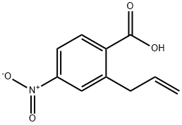 Benzoic acid, 4-nitro-2-(2-propenyl)- (9CI) Struktur