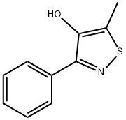 5-Methyl-3-phenylisothiazol-4-ol Struktur