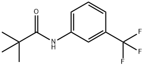 N-(2,2-DIMETHYLPROPANOYL)-3-(TRIFLUOROMETHYL)ANILINE Struktur