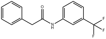 3'-TRIFLUOROMETHYL-2-PHENYLACETANILIDE Struktur