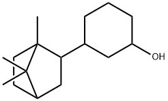 3-(2-bornyl)cyclohexan-1-ol Struktur