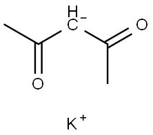 POTASSIUM ACETYLACETONATE Struktur