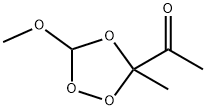 Ethanone, 1-(5-methoxy-3-methyl-1,2,4-trioxolan-3-yl)- (9CI) Struktur