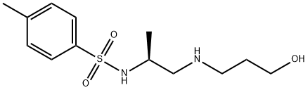 (S)-N-[2-[(3-Hydroxypropyl)aMino]-1-Methylethyl]-4-Methyl-benzenesulfonaMide Struktur