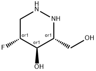 3-Pyridazinemethanol,5-fluorohexahydro-4-hydroxy-,(3alpha,4beta,5alpha)-(9CI) Struktur