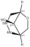 6-Oxa-2,3-diazabicyclo[3.2.1]octan-8-ol,syn-(9CI) Struktur