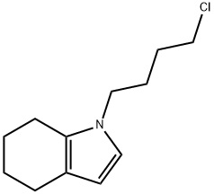 1-(4-Chlorobutyl)-4,5,6,7-tetrahydro-1H-indole Struktur