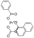 praseodymium(3+) benzoate  Struktur