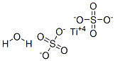 TITANIUM(+4)SULFATE HYDRATE Struktur