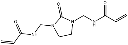 1,3-Bis(acryloylaminomethyl)-2-imidazolidone Struktur