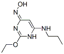 4(1H)-Pyrimidinone,2-ethoxy-6-(propylamino)-,oxime(9CI) Struktur