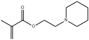 Methacrylic acid 2-piperidinoethyl ester Struktur