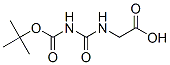 Glycine, N-[[[(1,1-dimethylethoxy)carbonyl]amino]carbonyl]- (9CI) Struktur