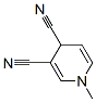 1-methyl-4H-pyridine-3,4-dicarbonitrile Struktur