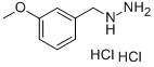 3-METHOXYBENZYLHYDRAZINE DIHYDROCHLORIDE Struktur