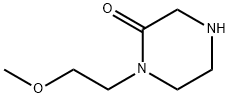 Piperazinone, 1-(2-methoxyethyl)- (9CI) Struktur