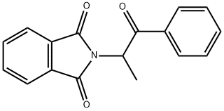 alpha-Phthalimidopropiophenone Struktur