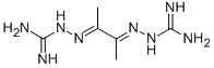 dimethylglyoxal bis(guanylhydrazone) Struktur