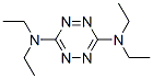 3,6-Bis(diethylamino)-1,2,4,5-tetrazine Struktur