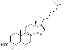 4,4-dimethylcholesta-8,14-dien-3-ol Struktur