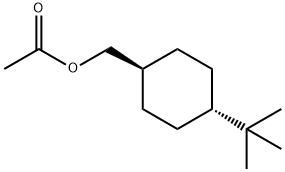 trans-4-tert-butylcyclohexylmethyl acetate Struktur