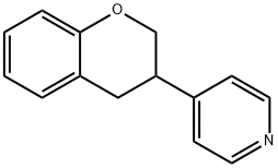 Pyridine, 4-(3,4-dihydro-2H-1-benzopyran-3-yl)- (9CI) Struktur