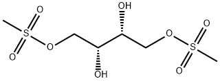 (2R,3R)-1,4-BIS(MESYLOXY)BUTANE-2,3-DIOL Struktur