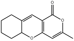 3-METHYL-6,7,8,9-TETRAHYDRO-5AH-PYRANO[4,3-B]CHROMEN-1-ONE Struktur