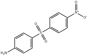 4-NITRO-4'-AMINODIPHENYL SULFONE Struktur