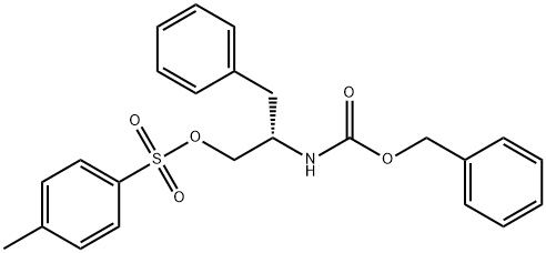 (S)-2-(Z-AMINO)-3-PHENYLPROPYL TOLUENE-4-SULFONATE Struktur