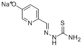 5-Sodiooxy-2-pyridinecarbaldehyde thiosemicarbazone Struktur