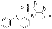 DIPHENYLIODONIUM PERFLUORO-1- Struktur