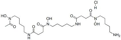 BUTANEDIAMIDE,N4-[5-[[4-[[5-(ACETYLHYDROXYAMINO)PENTYL]AMINO]-1,4-DIOXOBUTYL]HYDROXYAMINO]PENTYL]-N1, 1950-39-6, 結(jié)構(gòu)式