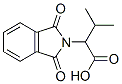 2-(1,3-dioxoisoindol-2-yl)-3-methyl-butanoic acid Struktur