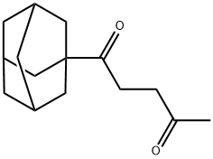 1-(1-adamantyl)pentane-1,4-dione Struktur