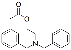 2-[bis(phenylmethyl)amino]ethyl acetate Struktur