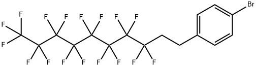 1-BROMO-4-(1H,1H,2H,2H-PERFLUOROPENTYL)BENZENE Struktur