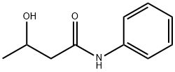 3-HYDROXY-N-PHENYLBUTANAMIDE Struktur