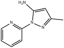 5-METHYL-2-PYRIDIN-2-YL-2H-PYRAZOL-3-YLAMINE Struktur