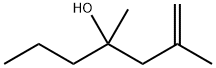 2,4-Dimethyl-1-hepten-4-ol Struktur