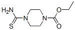 1-Piperazinecarboxylic  acid,  4-(aminothioxomethyl)-,  ethyl  ester Struktur