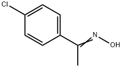 1-(4-CHLORO-PHENYL)-ETHANONE OXIME Struktur