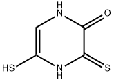 2(1H)-Pyrazinone,  3,4-dihydro-5-mercapto-3-thioxo- Struktur