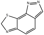 7H-Pyrazolo[4,3-g]benzothiazole(8CI) Struktur