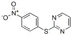 2-(4-nitrophenylthio)pyrimidine Struktur